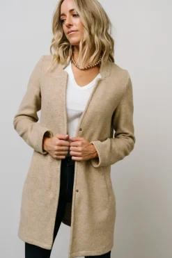 Sale Baltic Born Knoll Notch Jacket | Oatmeal
