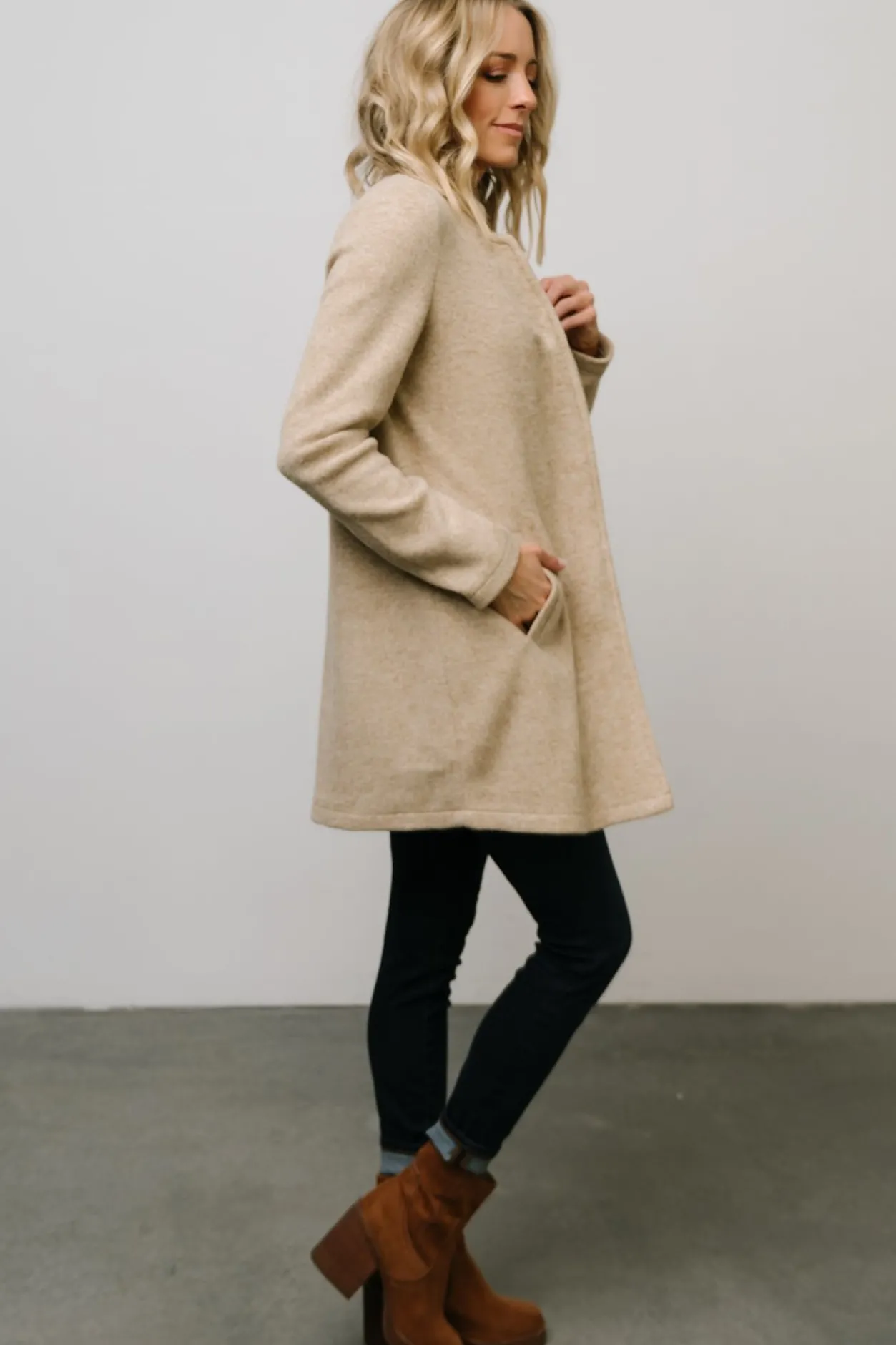 Sale Baltic Born Knoll Notch Jacket | Oatmeal