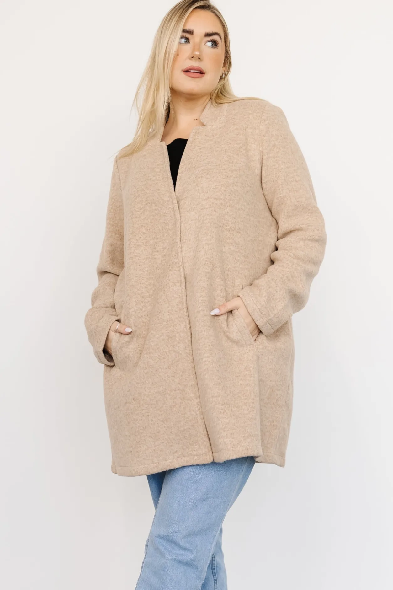 Sale Baltic Born Knoll Notch Jacket | Oatmeal