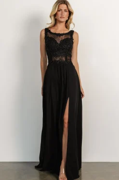Online Baltic Born Konstantina Gown | Black