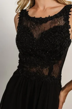 Online Baltic Born Konstantina Gown | Black