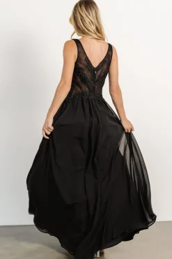 Online Baltic Born Konstantina Gown | Black