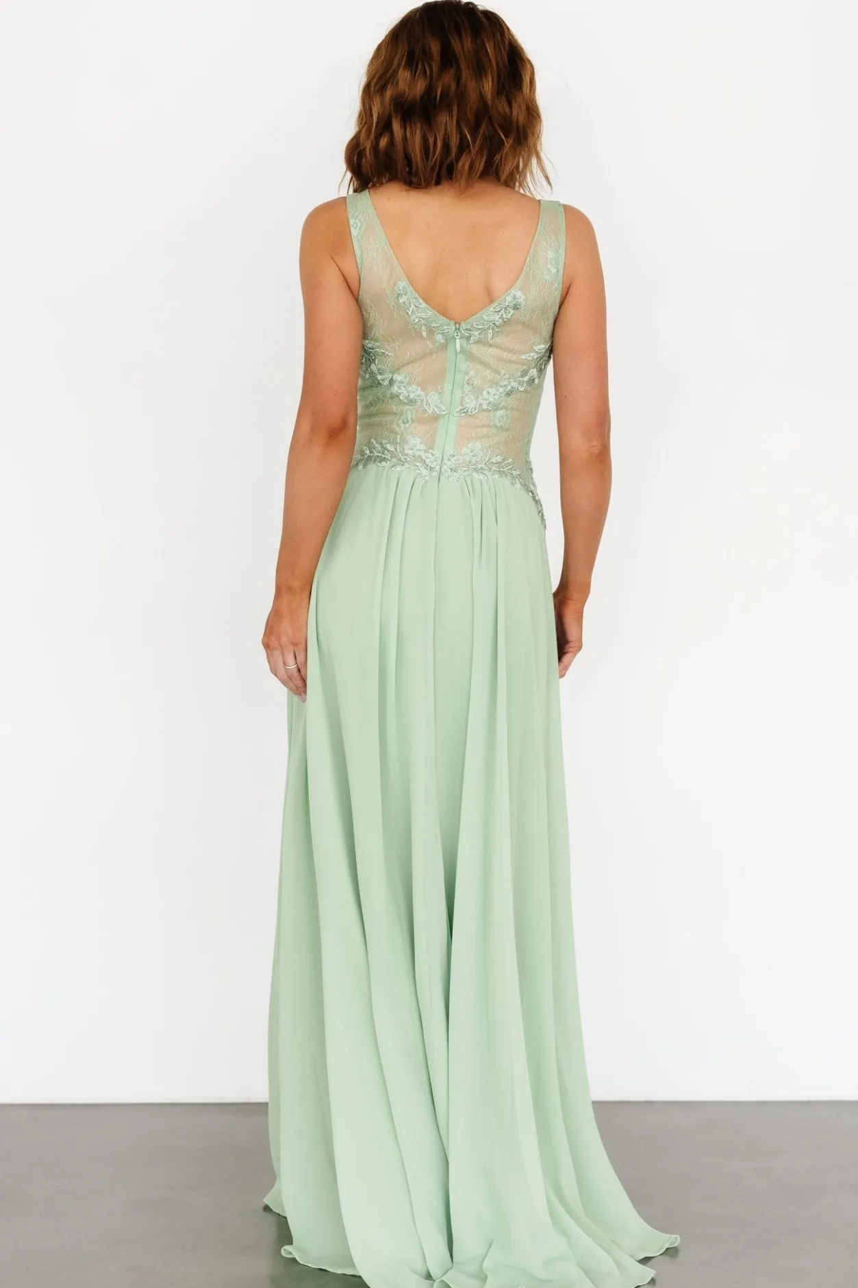 Online Baltic Born Konstantina Gown | Sage