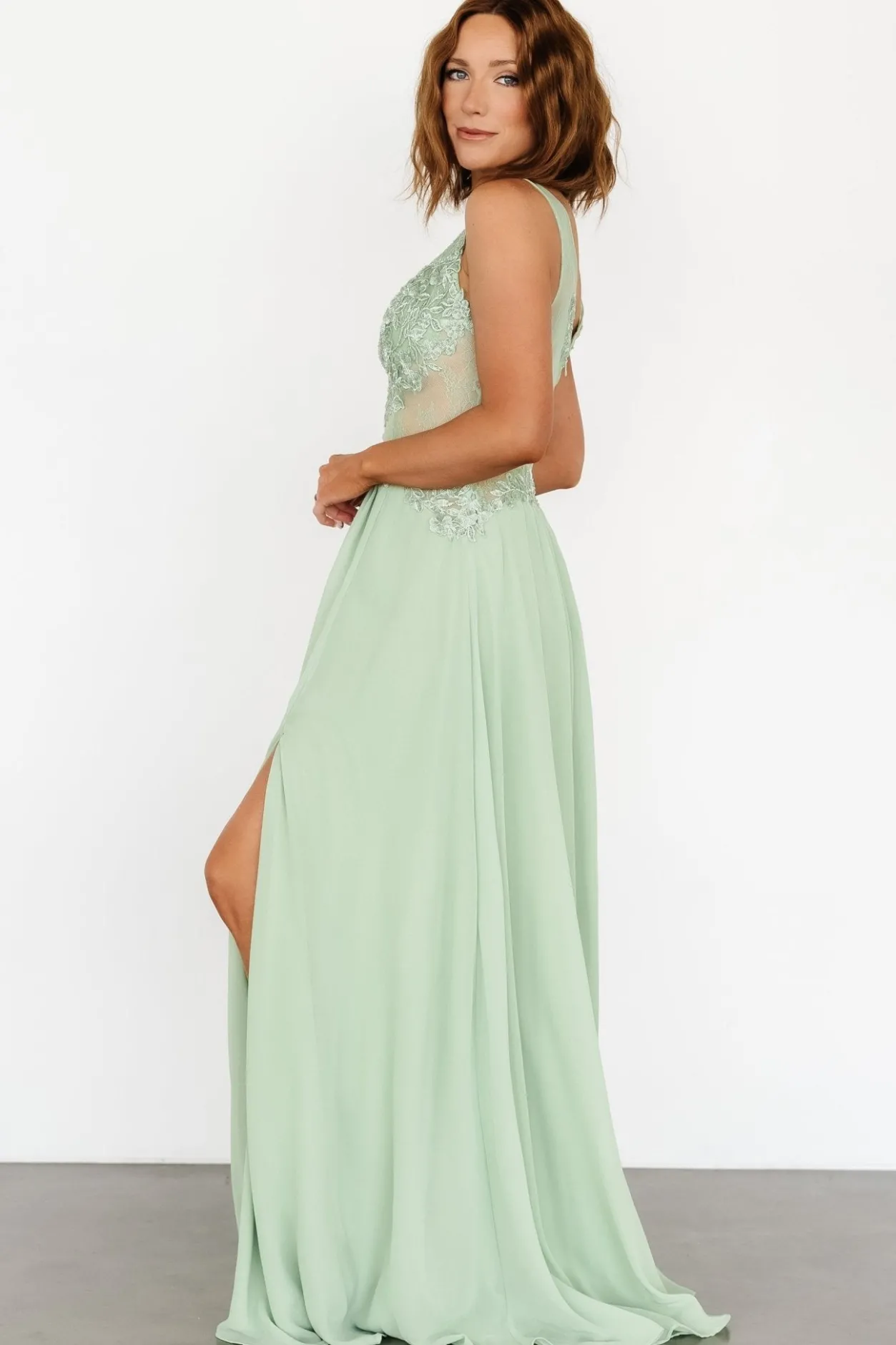 Online Baltic Born Konstantina Gown | Sage