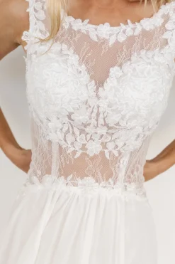 New Baltic Born Konstantina Gown | White