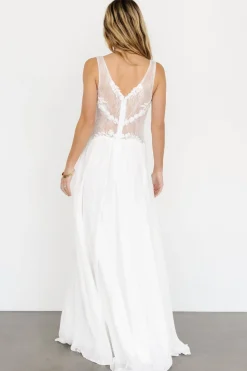 New Baltic Born Konstantina Gown | White