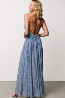 Sale Baltic Born Korley Maxi Dress | Blue Stripe BlueStripe