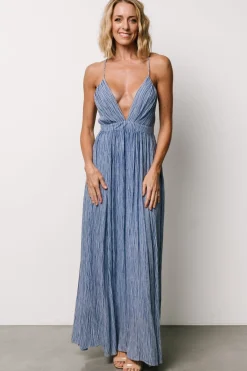 Sale Baltic Born Korley Maxi Dress | Blue Stripe BlueStripe