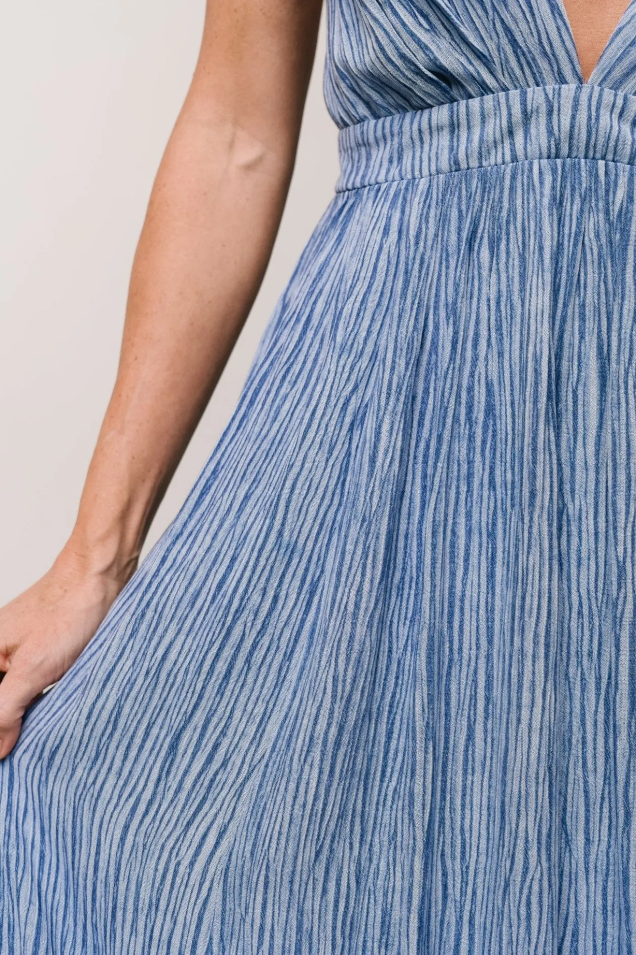 Sale Baltic Born Korley Maxi Dress | Blue Stripe BlueStripe