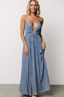 Sale Baltic Born Korley Maxi Dress | Blue Stripe BlueStripe