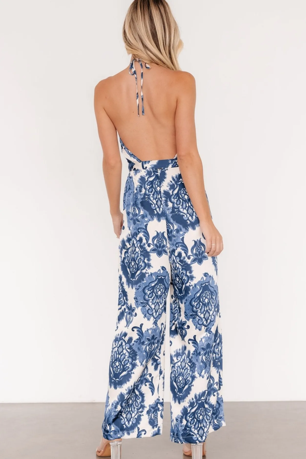 Discount Baltic Born Korra Satin Jumpsuit | Blue Print BluePrint