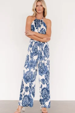Discount Baltic Born Korra Satin Jumpsuit | Blue Print BluePrint