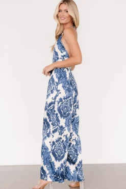 Discount Baltic Born Korra Satin Jumpsuit | Blue Print BluePrint