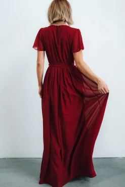 Best Baltic Born Kristina Maxi Dress | Burgundy