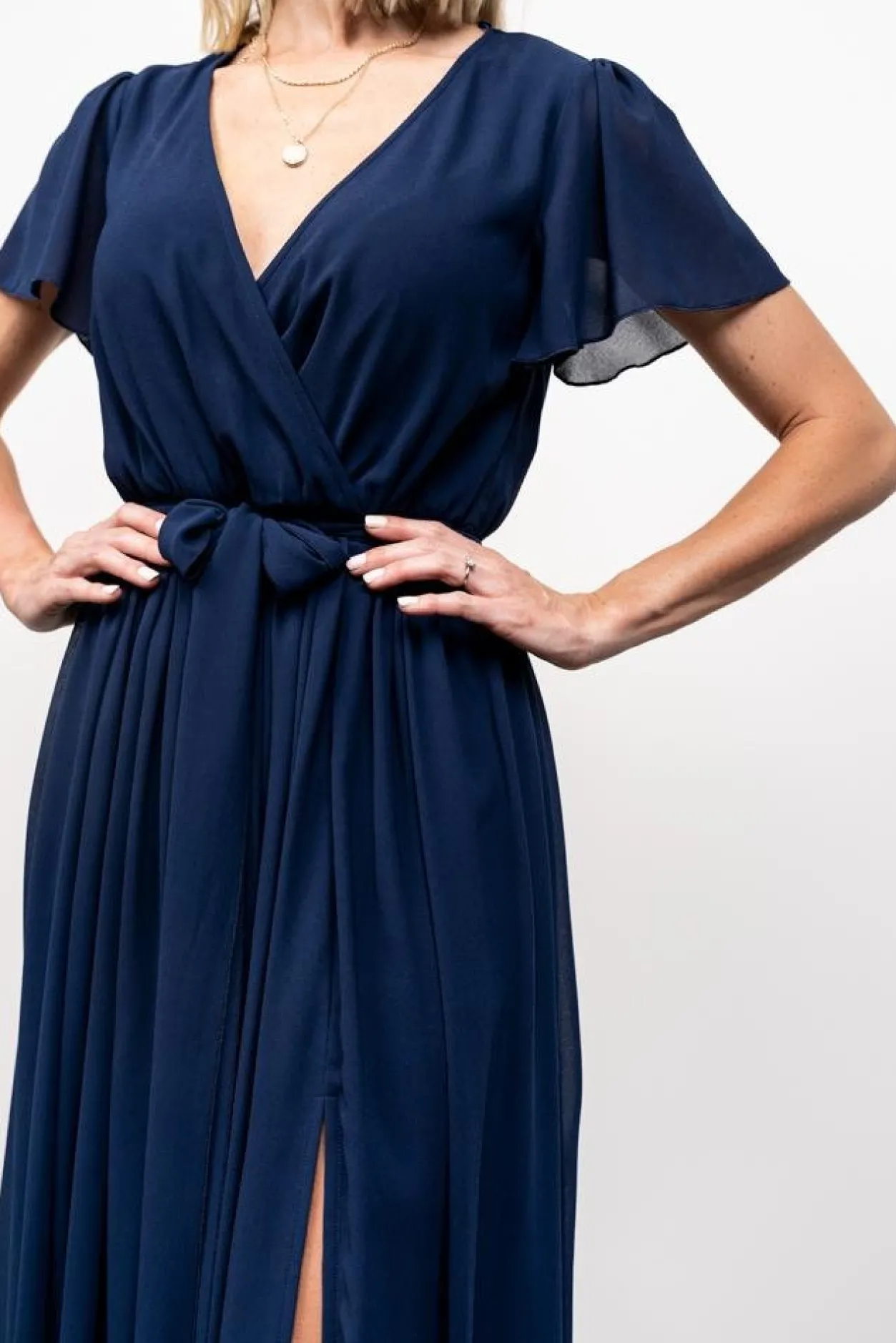 Clearance Baltic Born Kristina Maxi Dress | Navy