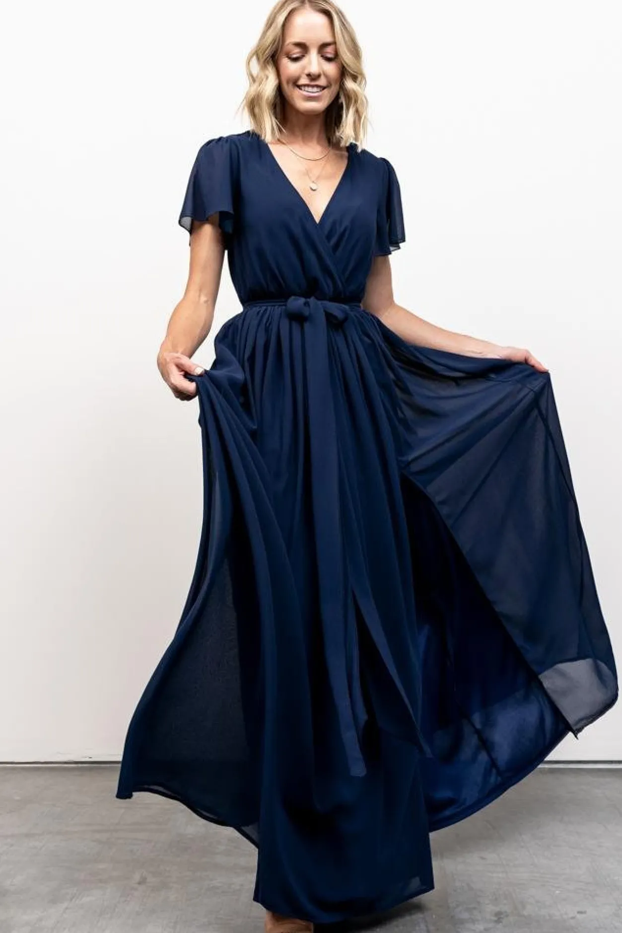Clearance Baltic Born Kristina Maxi Dress | Navy