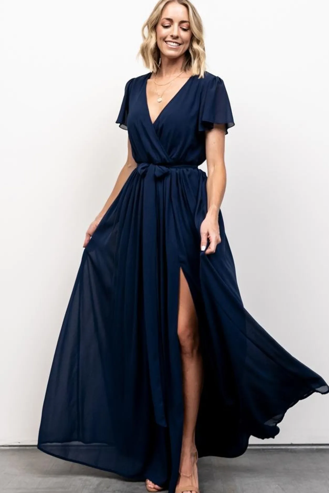 Clearance Baltic Born Kristina Maxi Dress | Navy
