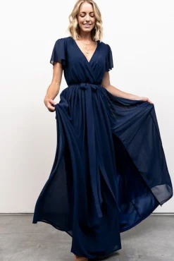 Clearance Baltic Born Kristina Maxi Dress | Navy