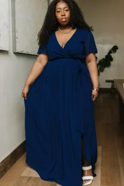 Clearance Baltic Born Kristina Maxi Dress | Navy