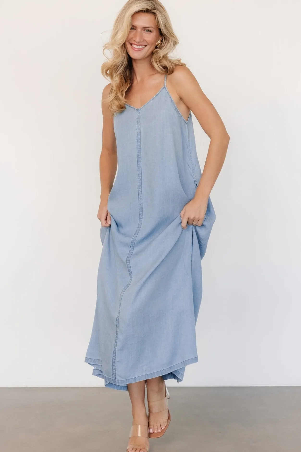 Online Baltic Born Kyla Maxi Dress | Denim