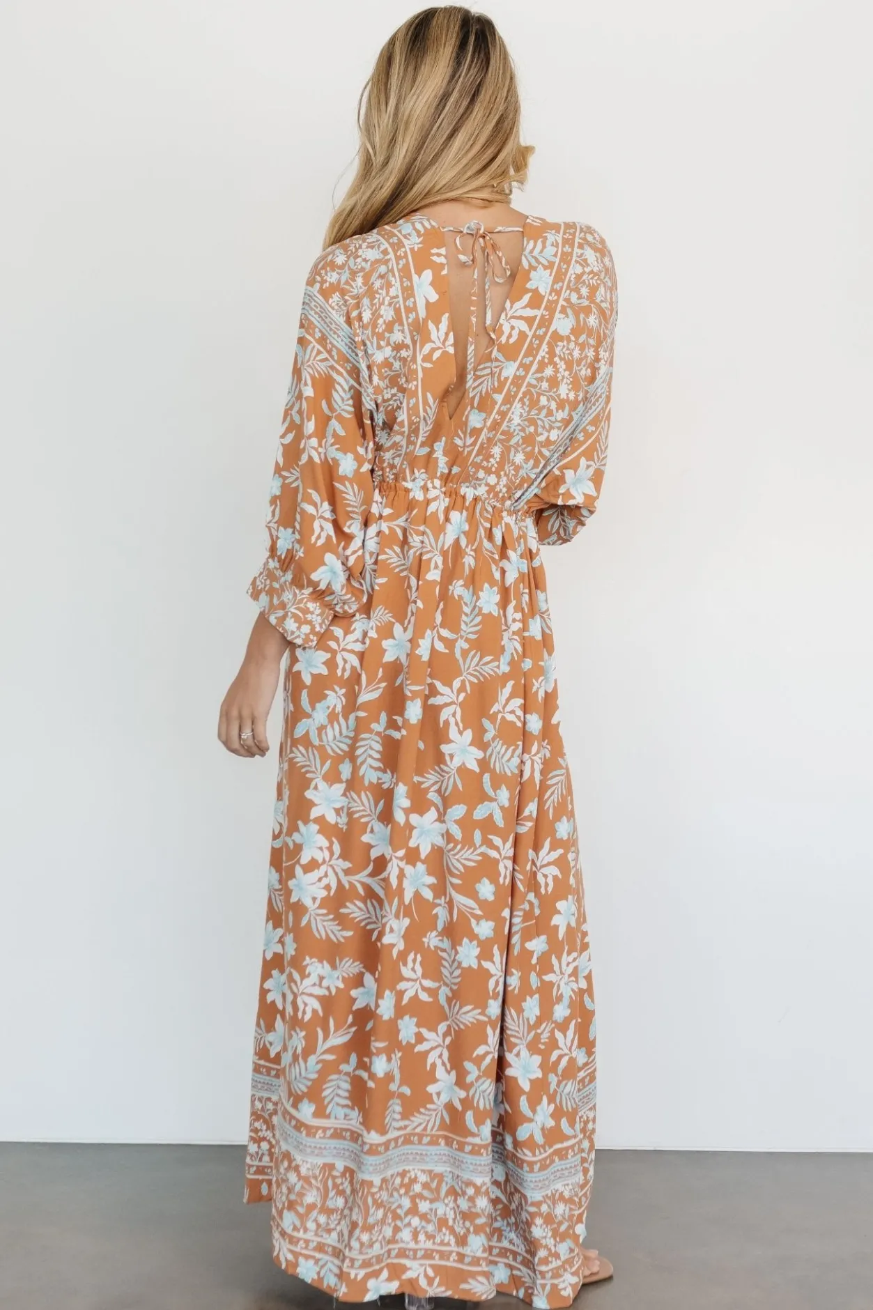 Outlet Baltic Born Laken Maxi Dress | Camel Multi CamelMulti