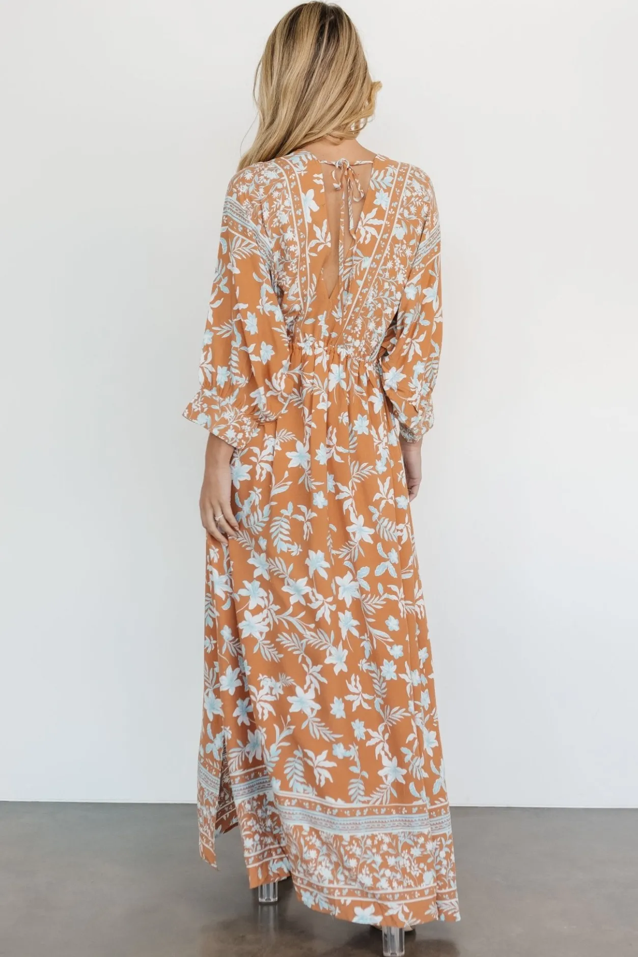Outlet Baltic Born Laken Maxi Dress | Camel Multi CamelMulti