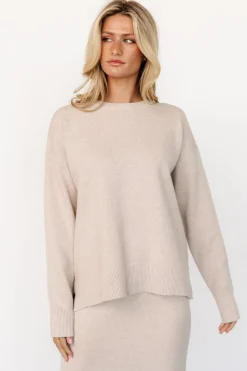 Hot Baltic Born Laurent Sweater | Taupe