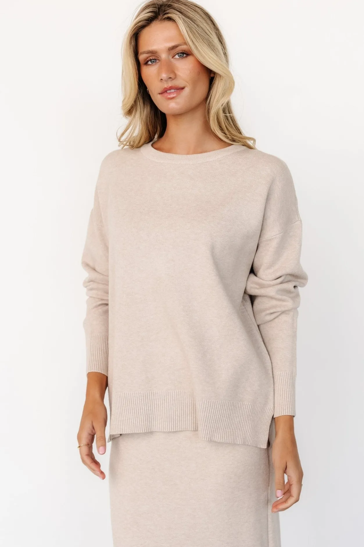 Hot Baltic Born Laurent Sweater | Taupe