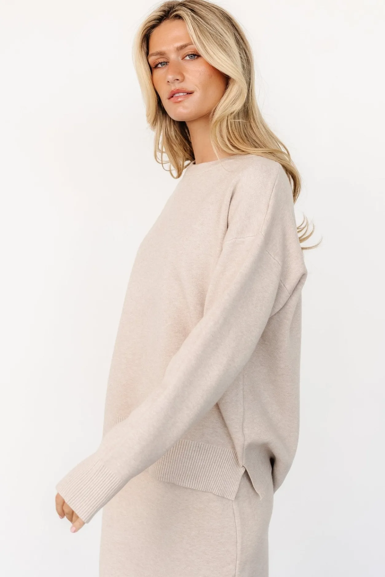 Hot Baltic Born Laurent Sweater | Taupe