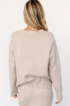 Hot Baltic Born Laurent Sweater | Taupe