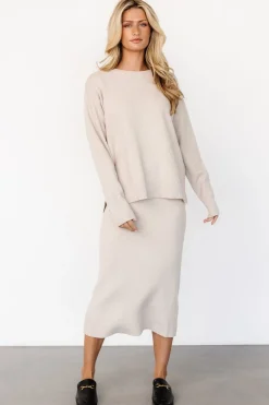 Hot Baltic Born Laurent Sweater | Taupe