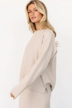 Hot Baltic Born Laurent Sweater | Taupe