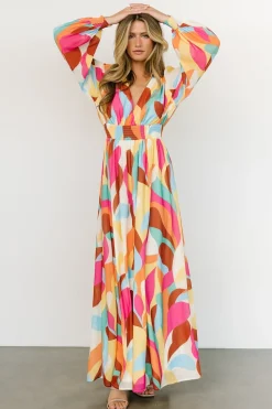 Clearance Baltic Born Lawson Maxi Dress | Multi Print MultiPrint