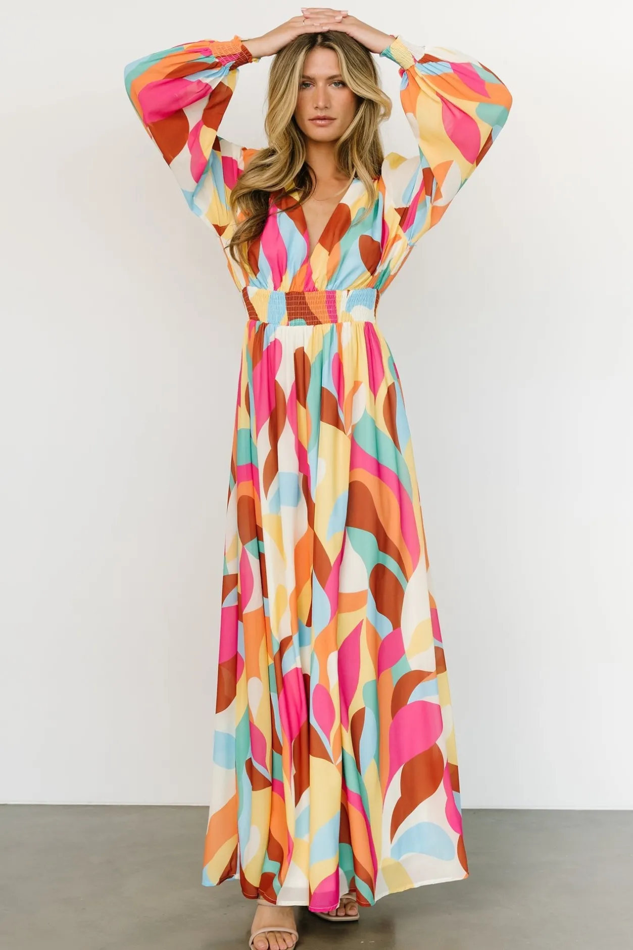Clearance Baltic Born Lawson Maxi Dress | Multi Print MultiPrint