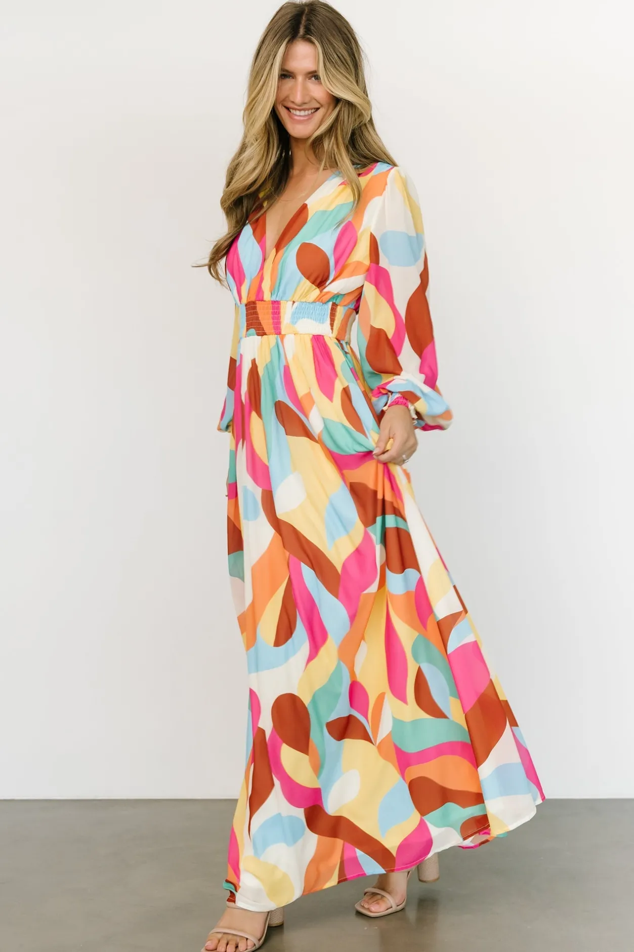 Clearance Baltic Born Lawson Maxi Dress | Multi Print MultiPrint