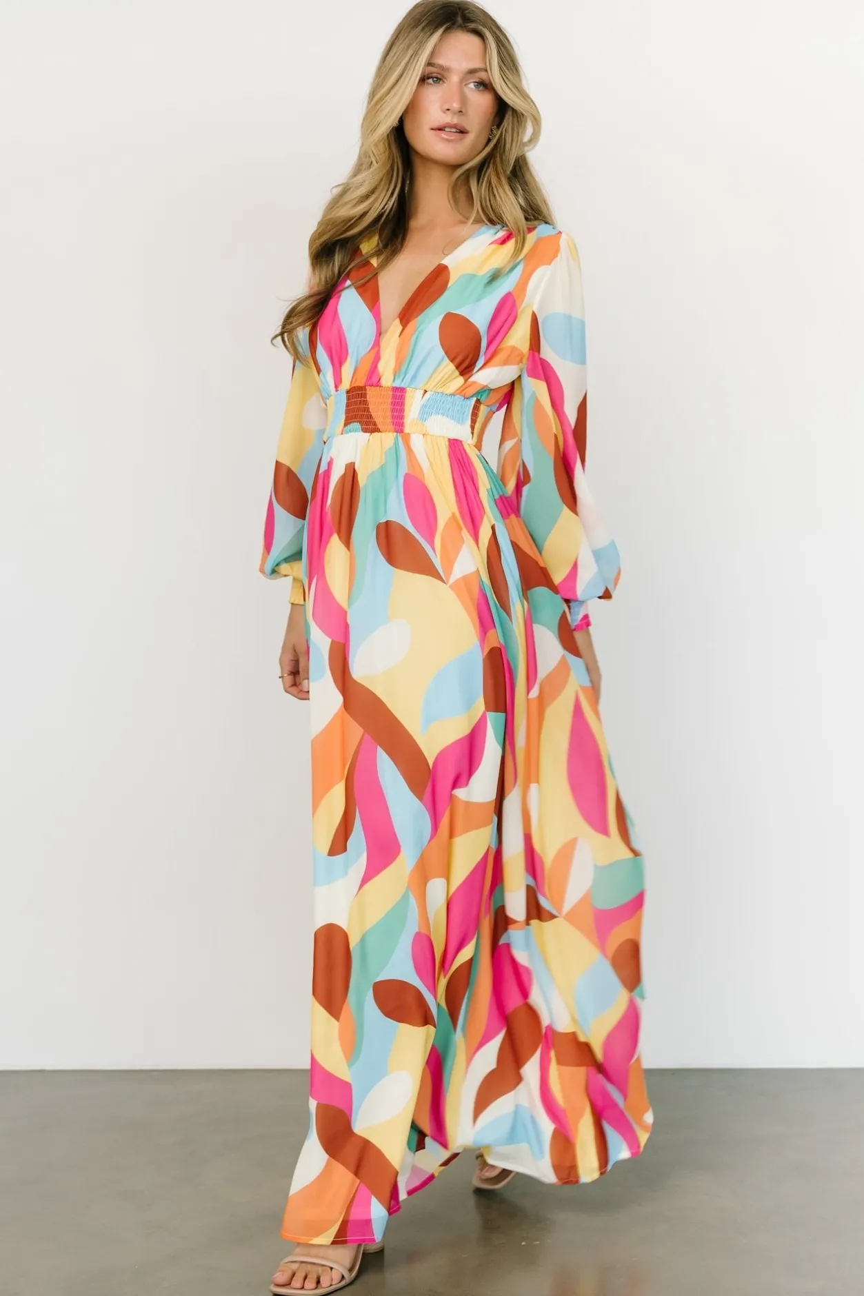 Clearance Baltic Born Lawson Maxi Dress | Multi Print MultiPrint