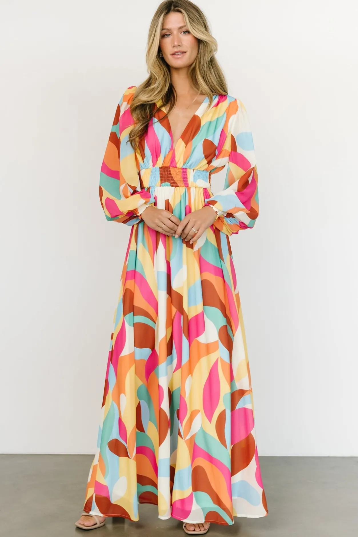 Clearance Baltic Born Lawson Maxi Dress | Multi Print MultiPrint