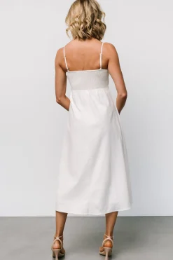 Fashion Baltic Born Laya Button Front Dress | Ivory