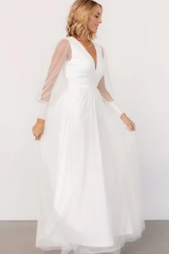 Best Baltic Born Layla Tulle Maxi Dress | White