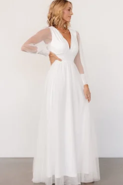 Best Baltic Born Layla Tulle Maxi Dress | White