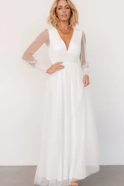 Best Baltic Born Layla Tulle Maxi Dress | White