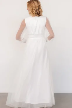 Best Baltic Born Layla Tulle Maxi Dress | White