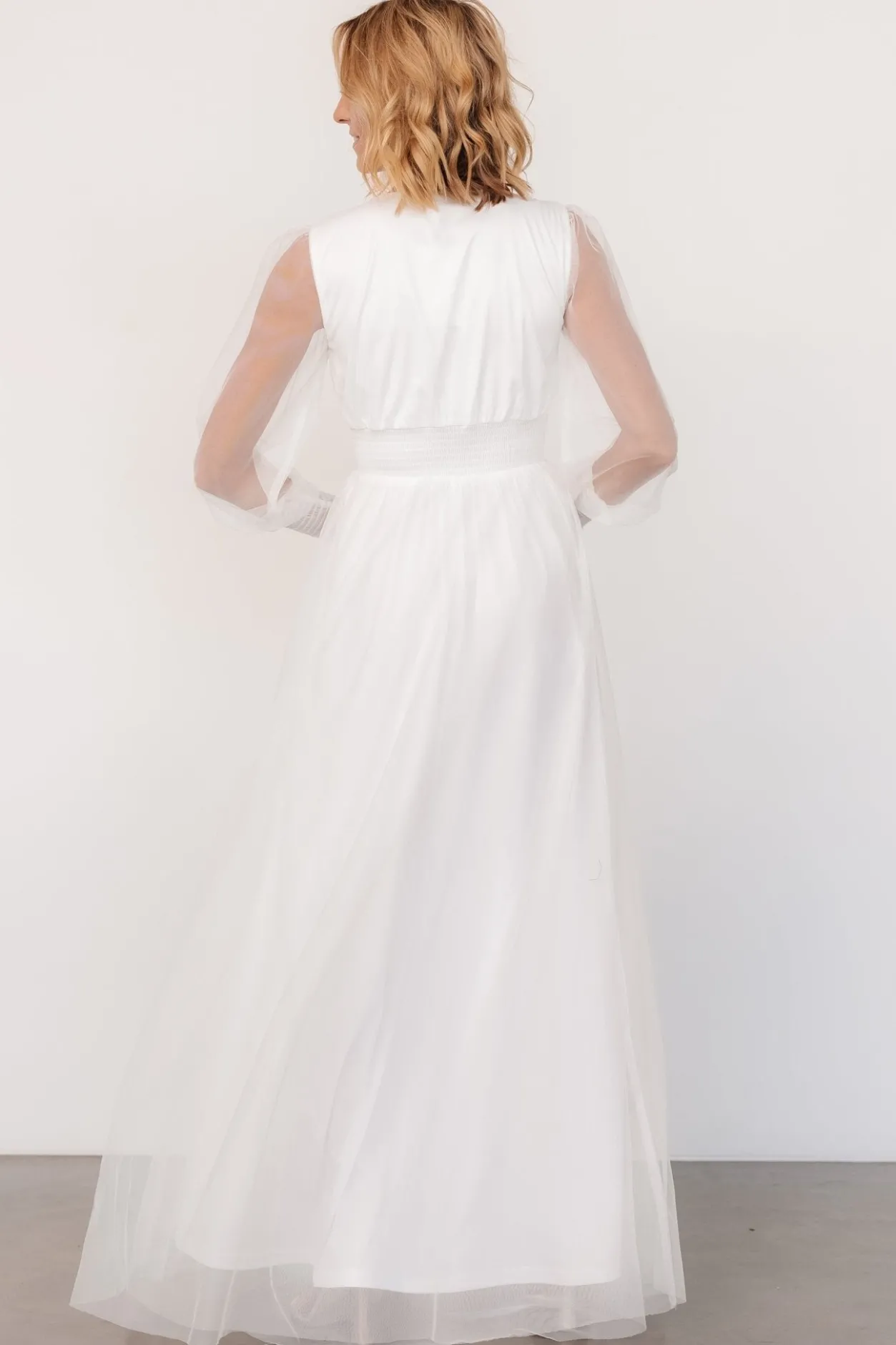 Best Baltic Born Layla Tulle Maxi Dress | White