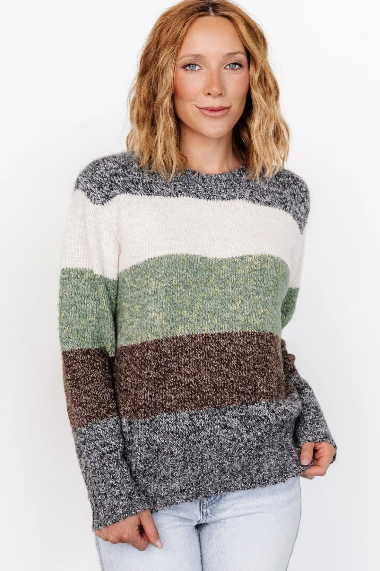 Sale Baltic Born Ledger Sweater | Multi Stripe MultiStripe