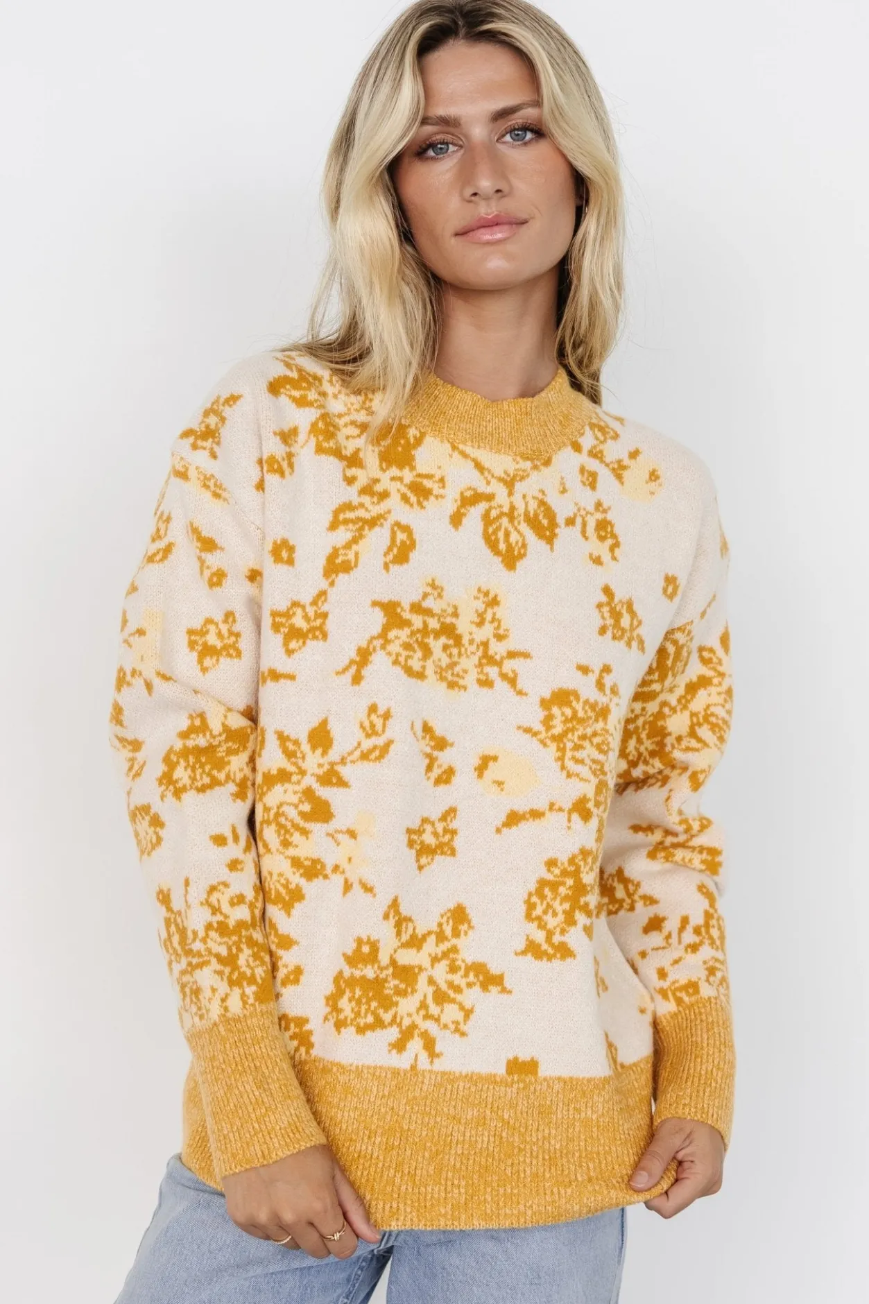 Best Baltic Born Legend Sweater | Mustard Print MustardPrint
