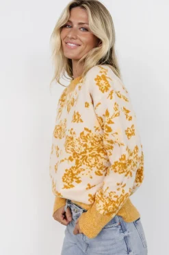 Best Baltic Born Legend Sweater | Mustard Print MustardPrint
