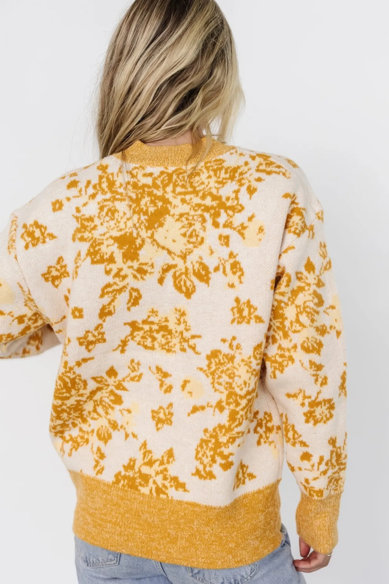 Best Baltic Born Legend Sweater | Mustard Print MustardPrint