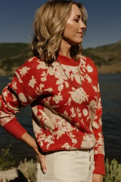 Online Baltic Born Legend Sweater | Rust Multi RustMulti