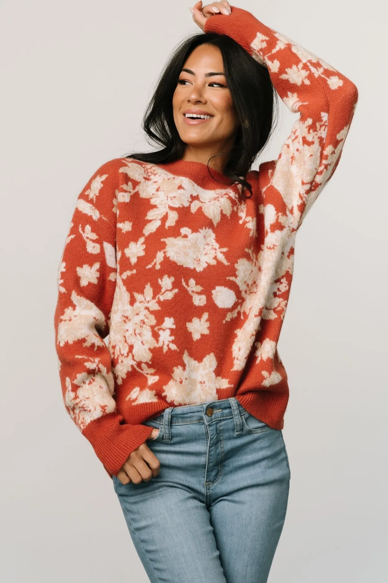 Online Baltic Born Legend Sweater | Rust Multi RustMulti
