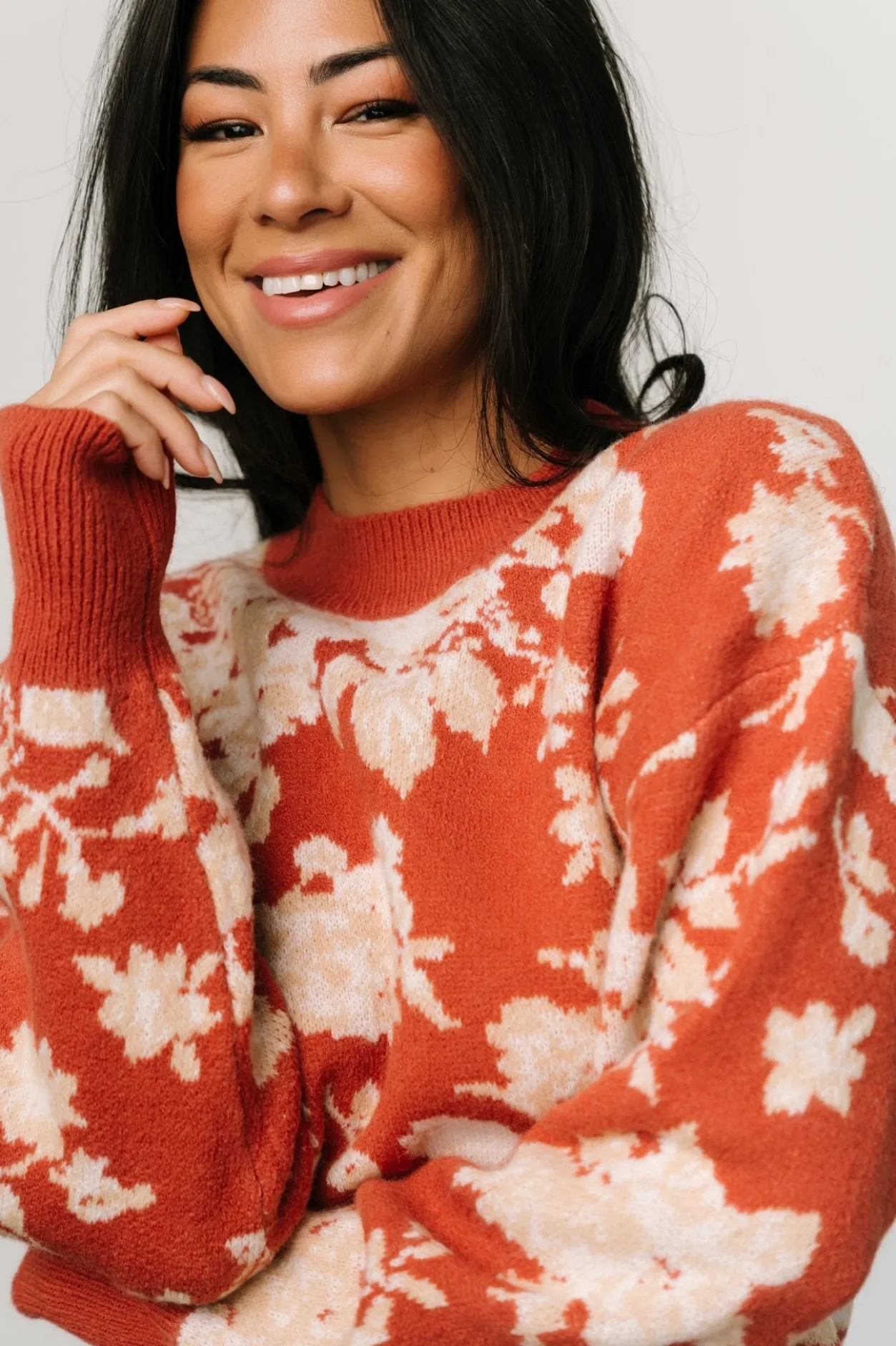 Online Baltic Born Legend Sweater | Rust Multi RustMulti